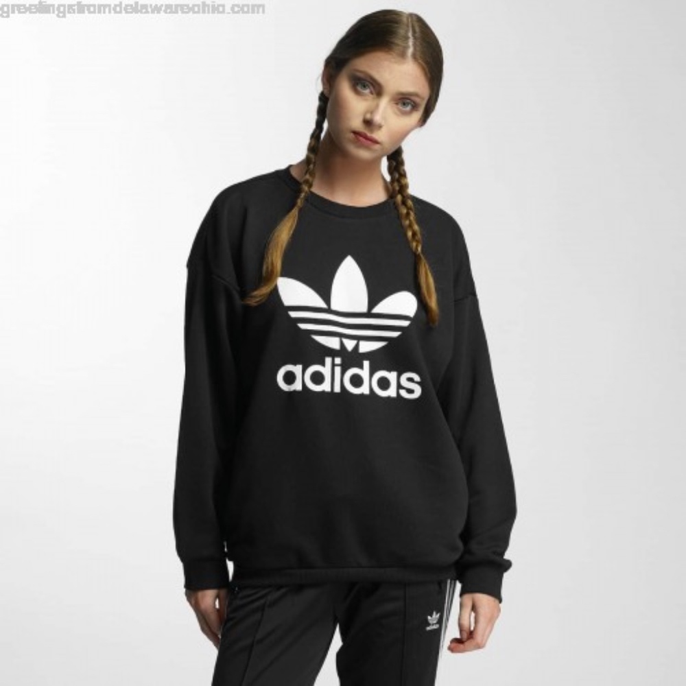 Adidas Originals Trefoil Sweat bp9494, B2,48 - Picture 2 of 5